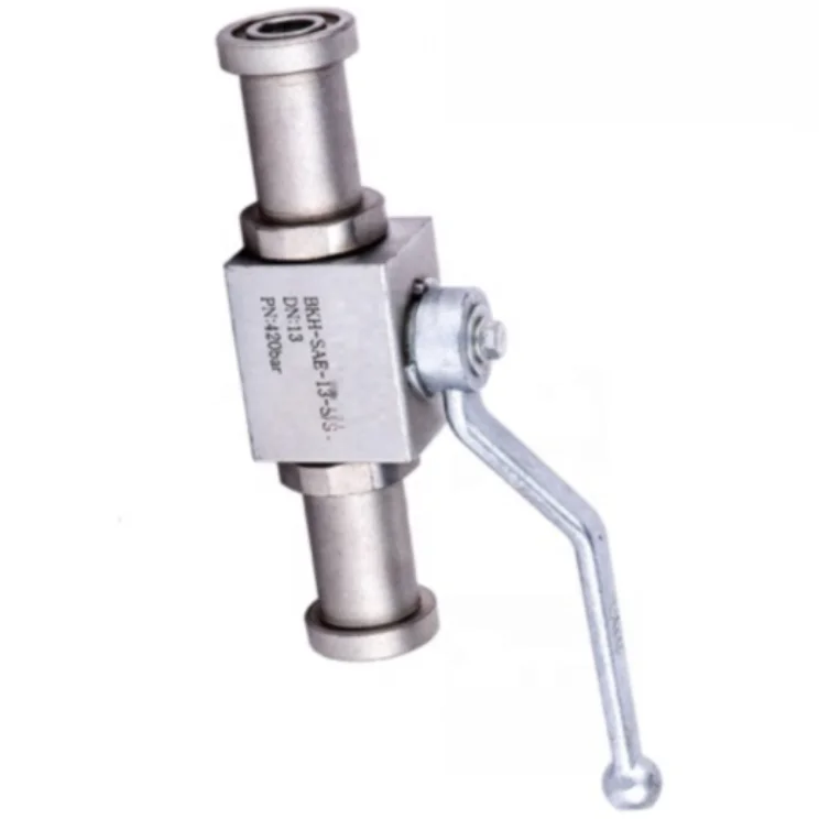 Hydraulic Valve  BKH-SAE-SS BALL VALVE