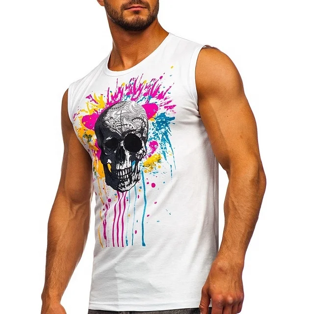 Новинка 2021 оптовая продажа высококачественные дизайнерские услуги одежды для мужчин майка