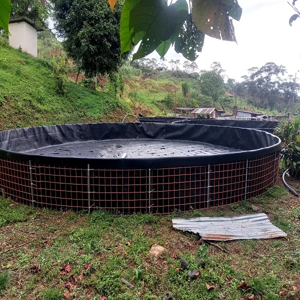 0.5mm HDPE Geomembrane Liners 100% New Resin for Fish Ponds