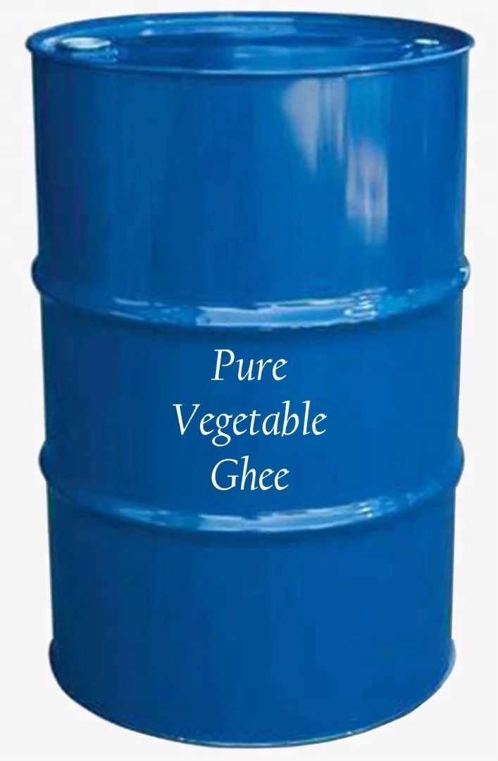 Regalien Premium Quality Vegetable Ghee Halal ISO HACCP & GMP Certified Made with Palm Oil for Cooking Blended Drum Packaging