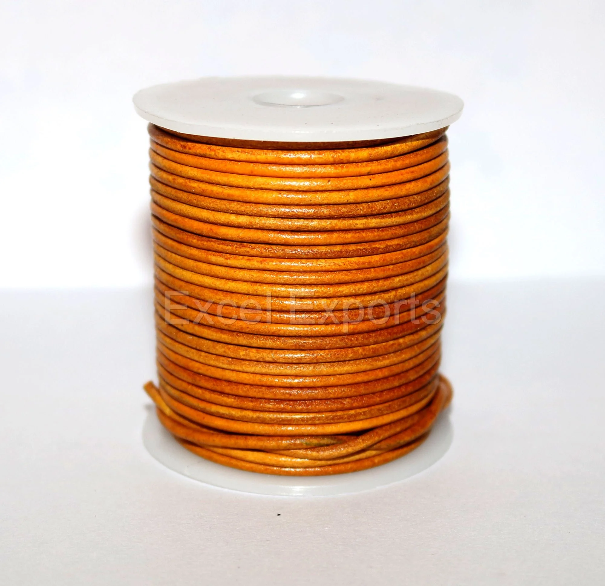 Best Amazon selling leather cord 1.5mm 2mm round leather cord wholesale all size and colors accept custom