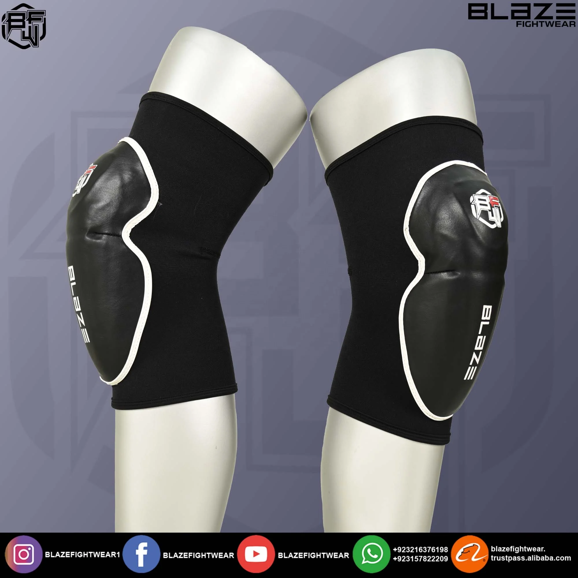 Wholesale Muay Thai Knee Pads for Sparring Kickboxing BJJ & MMA Knee Pad protector