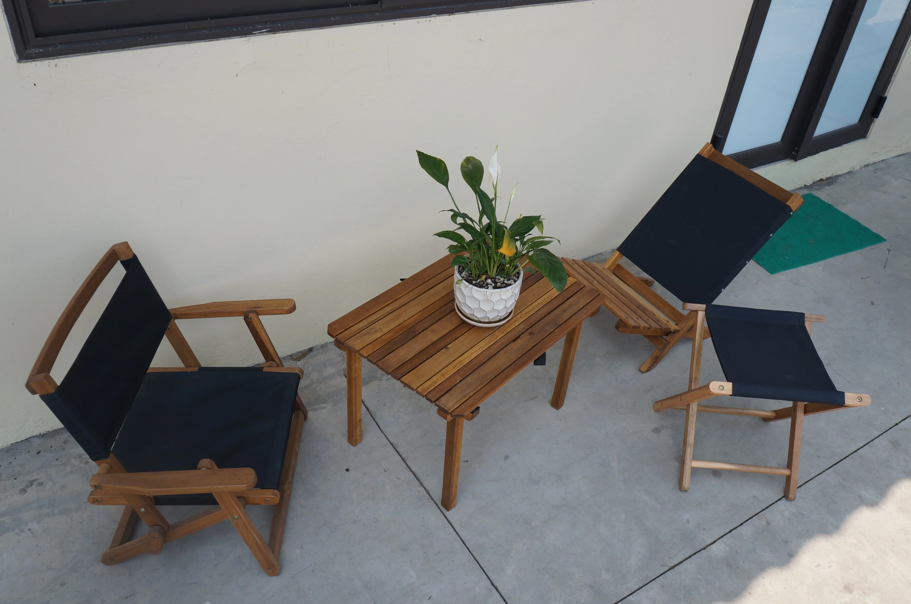 VIETNAM STEEL FRAMED BISTRO  TARNO SET JAPAN STANDARD SUITABLE FOR BALCONY TERRACE GARDEN OUTDOOR PLACES