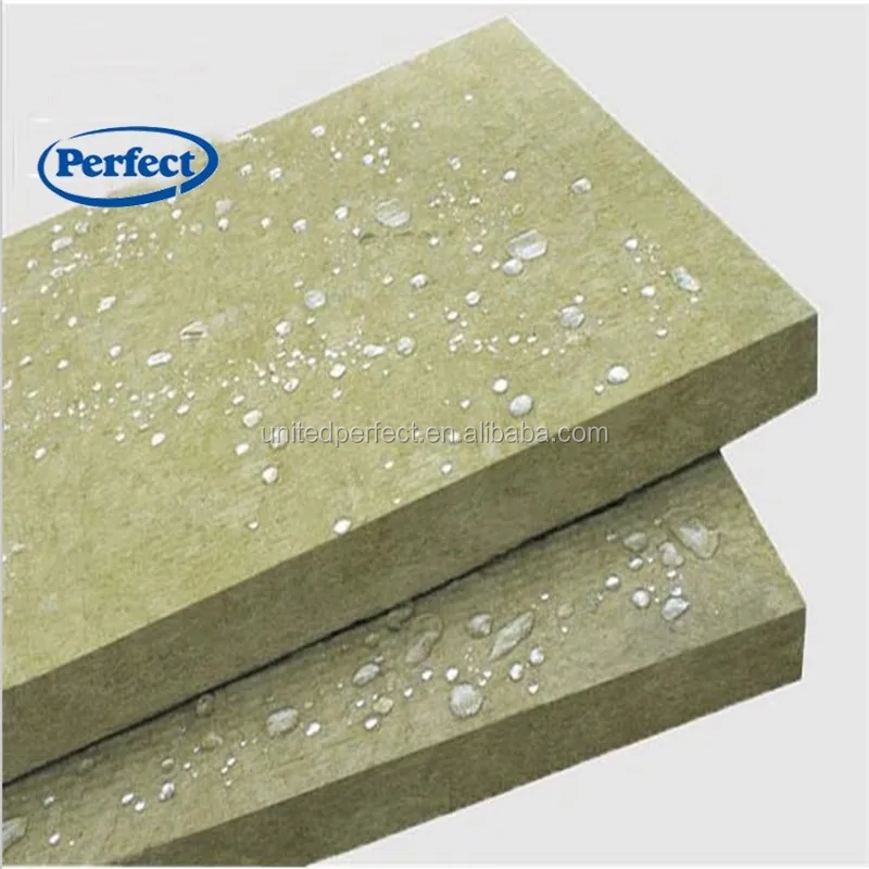 Rock wool sandwich wall panel insulation board aluminum roofing panel fireproof rock wool panels
