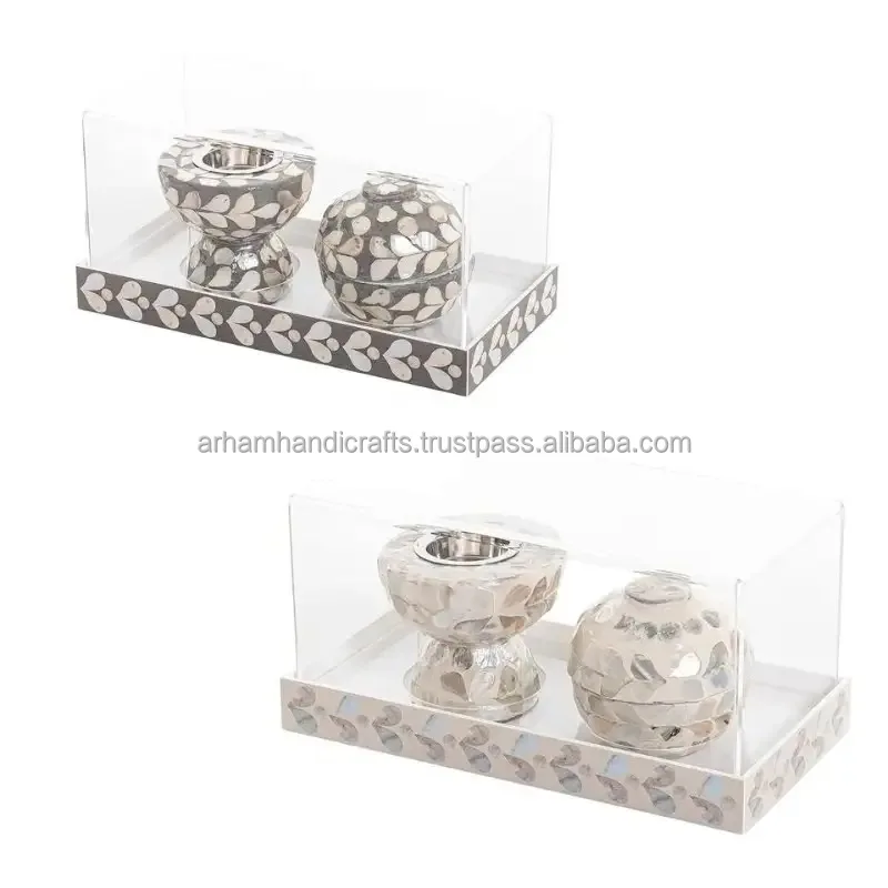 Best Quality Mother of Pearl Bakhoor Incense Burner Tray Set Incense Mubkhar Oud Mubkhara Box at low price by LUXURY CRAFTS