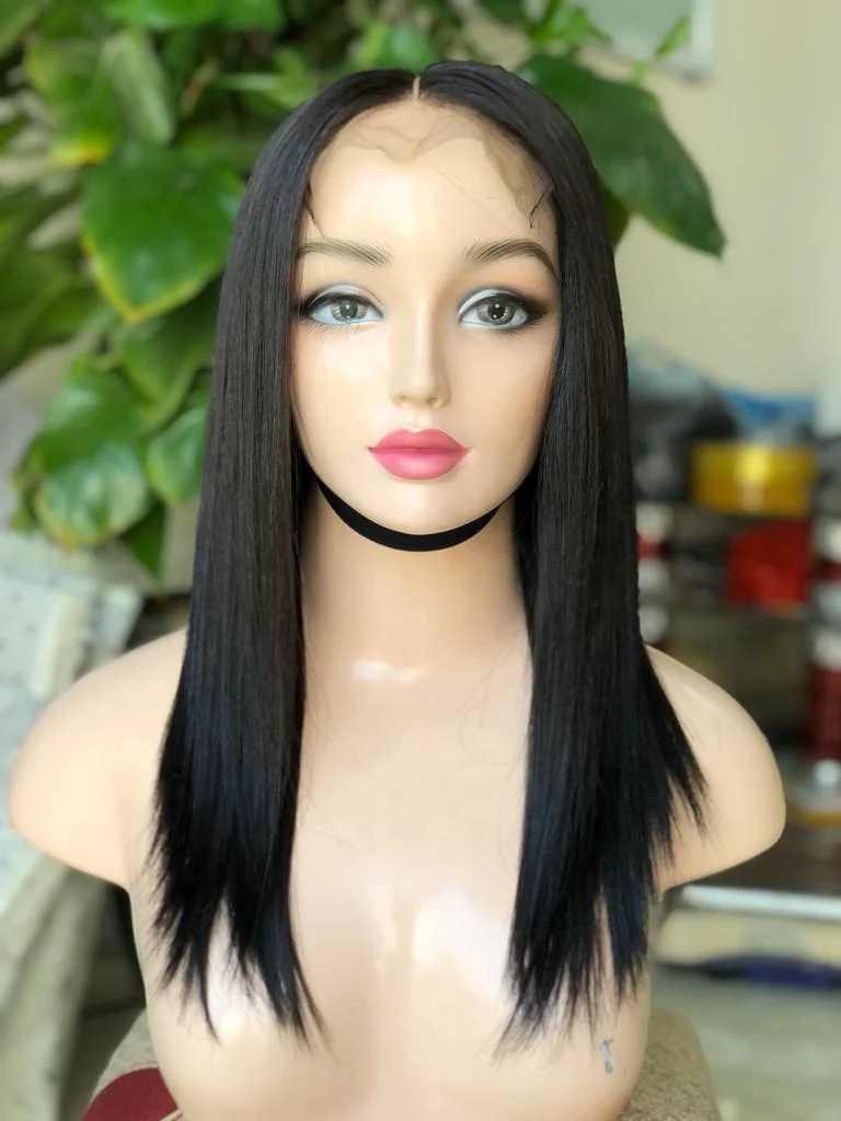 Bone straight ombre color human hair wigs Vietnamese hair for black and human express ali virgin cuticle aligned hair