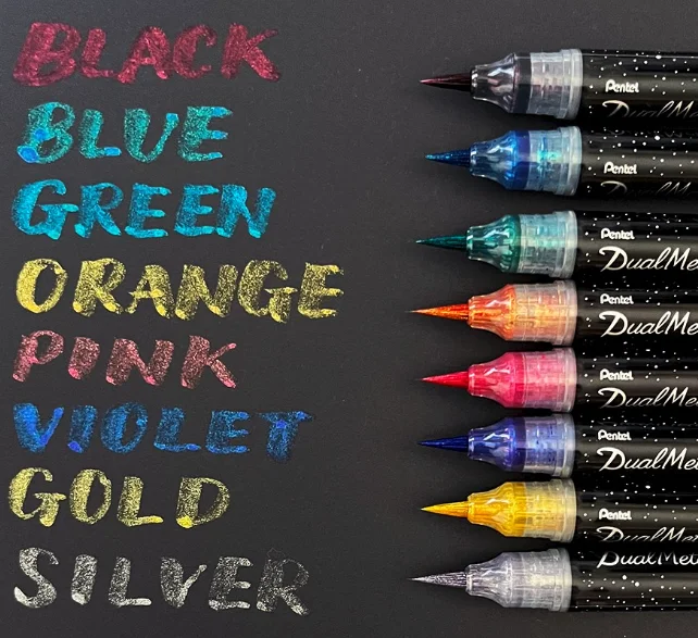 Dual Metallic Brush made in Japan