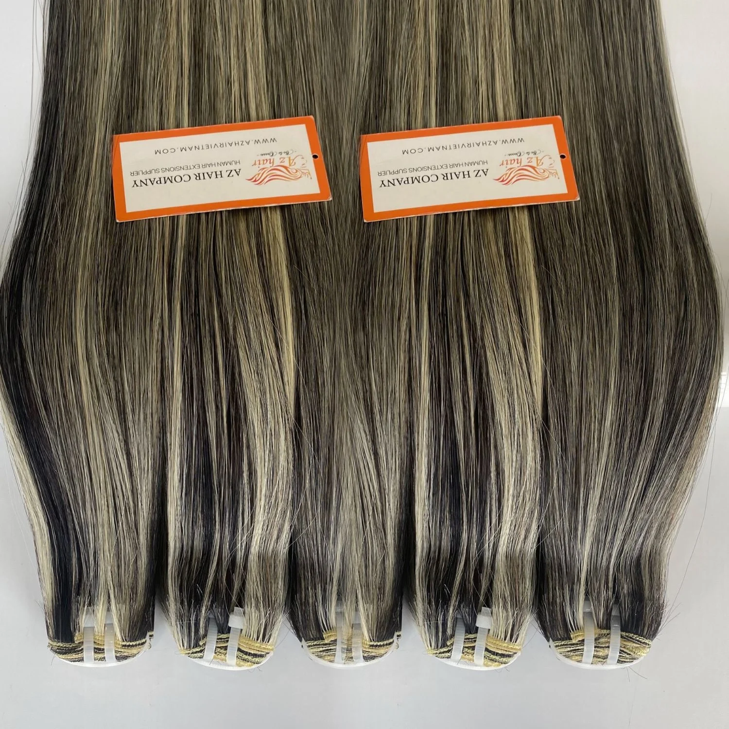 Colors Straight Machine Sewing Factory Directly Double Drawn Hair Extensions Vietnamese Weft