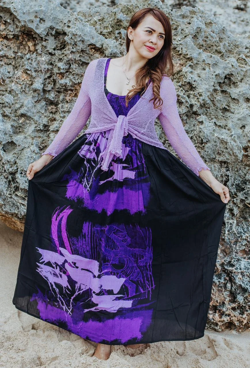 Fashion Magazine Bolero Short Shrug Poncho Elegant Plaid Bolero Top Loose Knit Plus Size Bali IKAT Blouse All Season Wear button