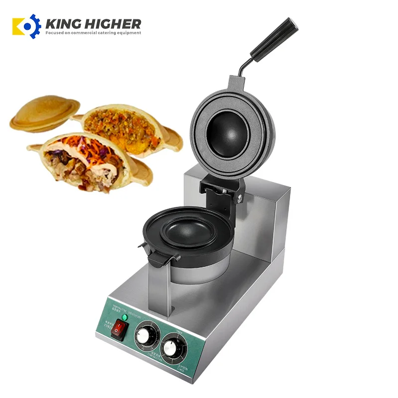 Commercial UFO Burger Maker Machine Wholesale Ice Cream Waffle & Gelato Panini Press Sandwich Machine New Condition Restaurants