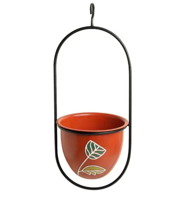 Садовый горшок для трав металлический цветочный многоцветный доступный декоративный ковш садовый декор Металлический растений топ тренд