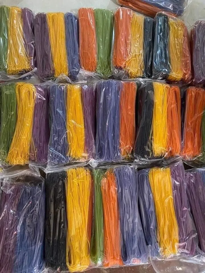 Rice noodles have a mild aroma and are chewy and delicious/ MS. Thao