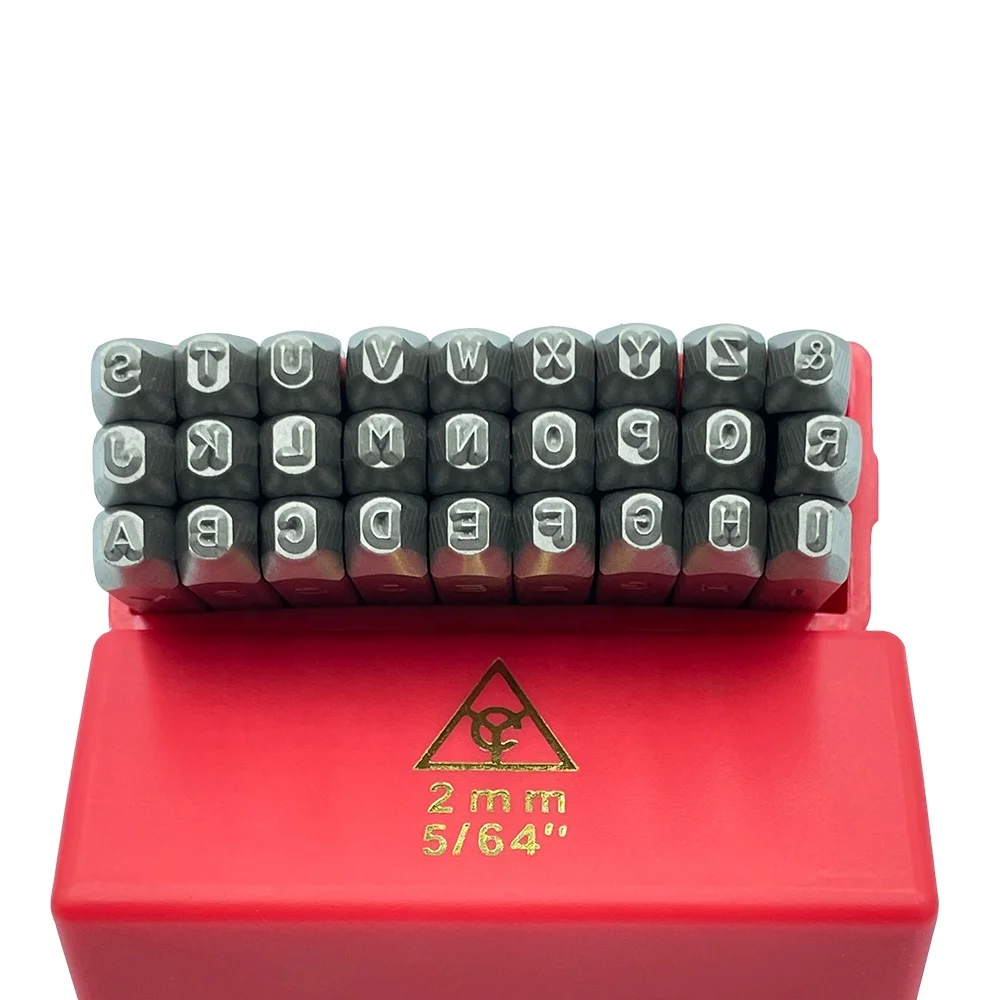 Good quality 2mm letter printing digital printing stamping seal English LOGO making DIY tool