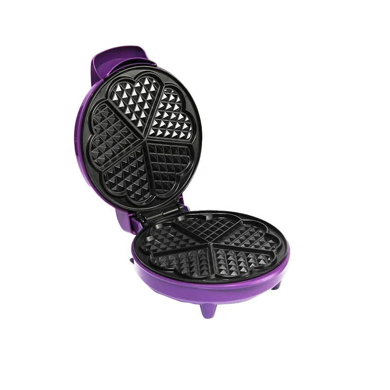Multifunctional 105 Degree Opening Aagle Electric Belgian Egg Bubble Mini Waffle Makers