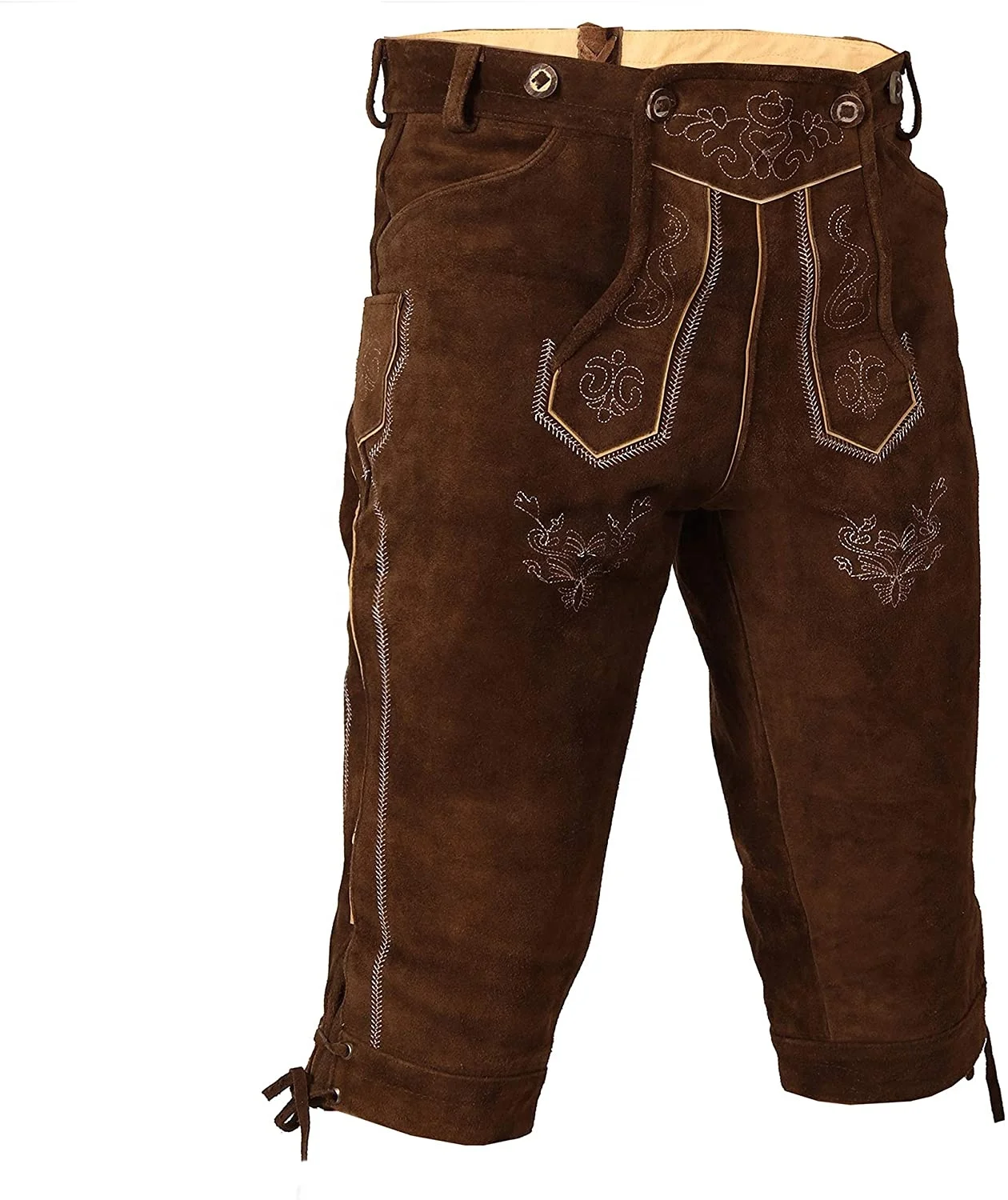 Lederhosen Kniebund hosen мужские кожаные брюки ledersosen trachten lederhosen с индивидуальным логотипом и цветом