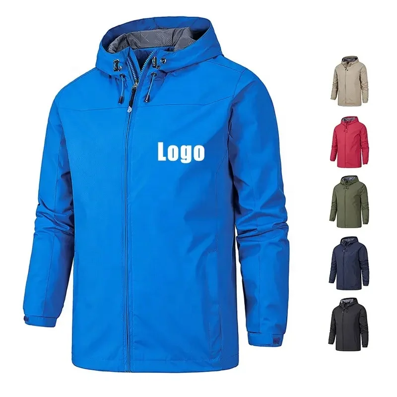 Мужская водонепроницаемая ветровка, легкая ветровка для бега, модная уличная ветровка для гольфа, куртка большого размера, ветровка Spri