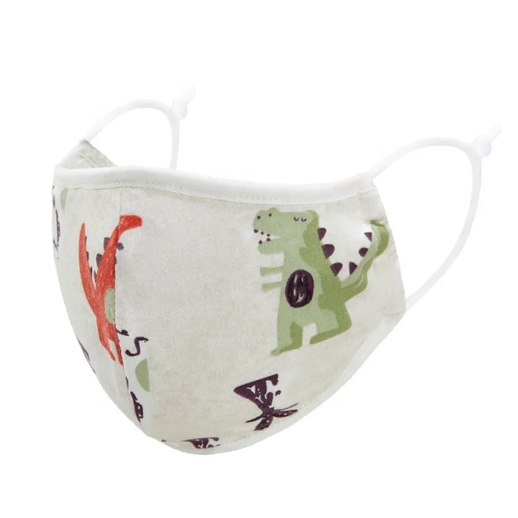  Многоразовая хлопковая маска для лица с фильтром из активированного угля PM 2 5