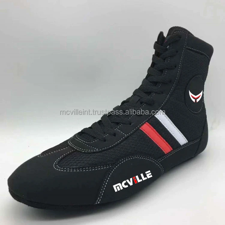  Профессиональные боксерские кожаные ботинки для тренировок спортивные больших размеров 34-46 обувь борьбы с мягкой подошвой помещений