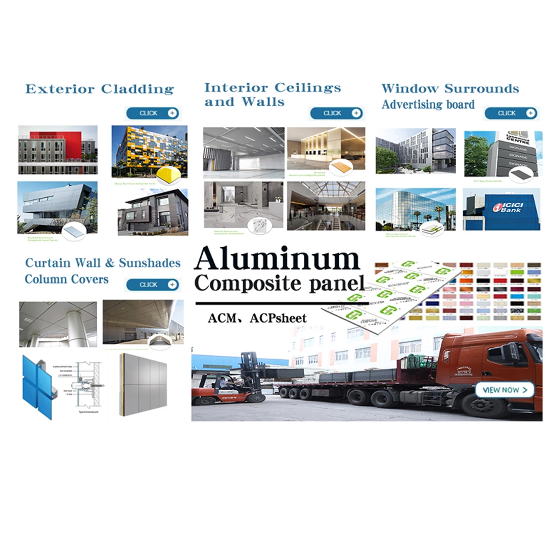 Factory pure solid color composite aluminum panels building material wall cladding/ceiling acp sheet acm panels composite panels