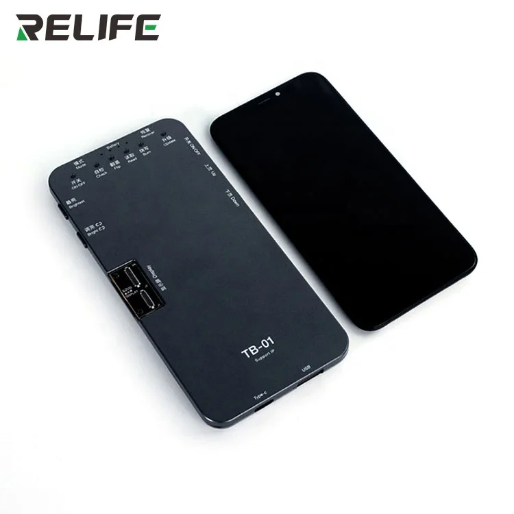 Обновление RELIFE TB-01 IP IP12/12Pro/12ProMax/12Mini подходит для экрана 6S-12 тестовый бокс дисплей/сенсорный/3D и т.