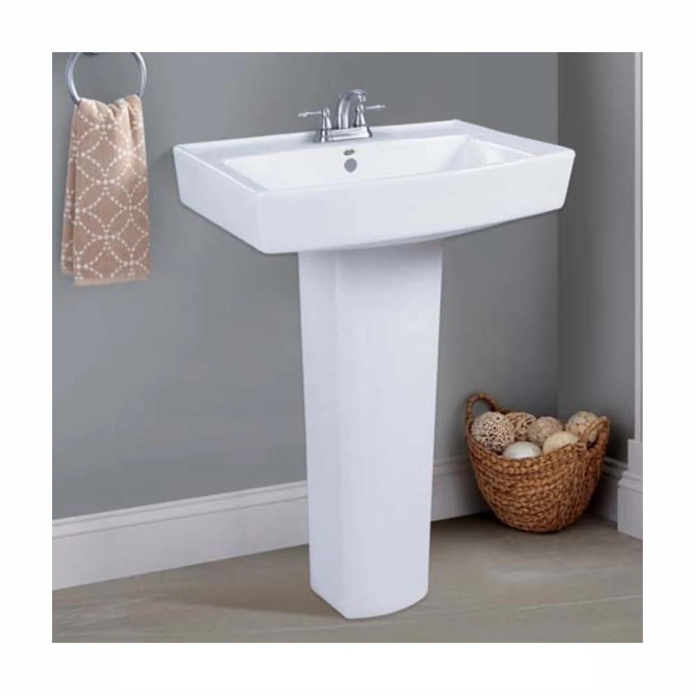 High Quality Rectangle Countertop White Bathroom Vanity Vessel Sinks Wash Basin Ceramic from best sanitary ware exporters