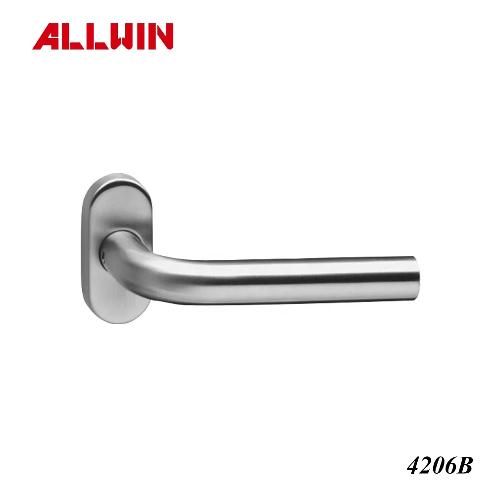 Modern Design Stainless Steel Lever Door Handles for Internal and Exterior Use