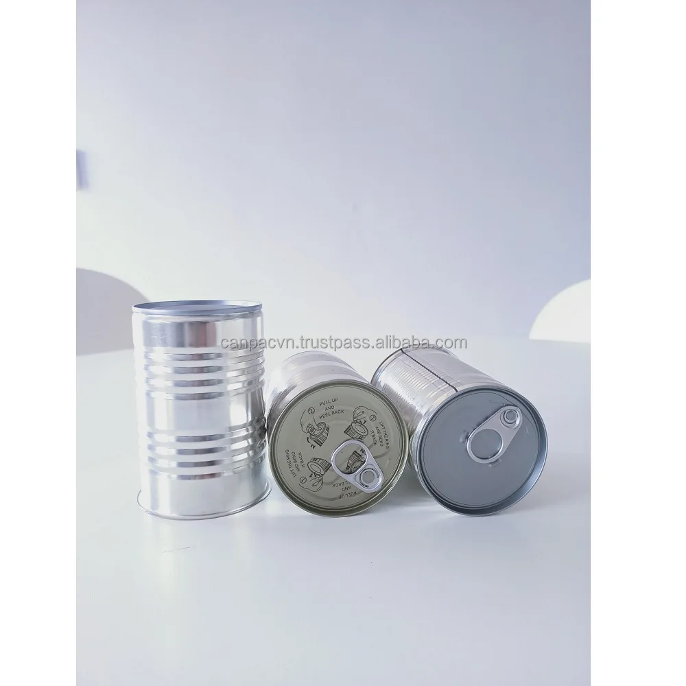 Вьетнамские экспортированные пустые жестяные банки диаметром 300-307 500 мл цилиндрическая форма для консервированных фруктов металлическая жесть