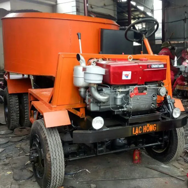 New small concrete mixer truck from Vietnam drum capacity 1m3 2m3 cubic meter from Vietnam diesel engine power 30HP 35HP 40HP