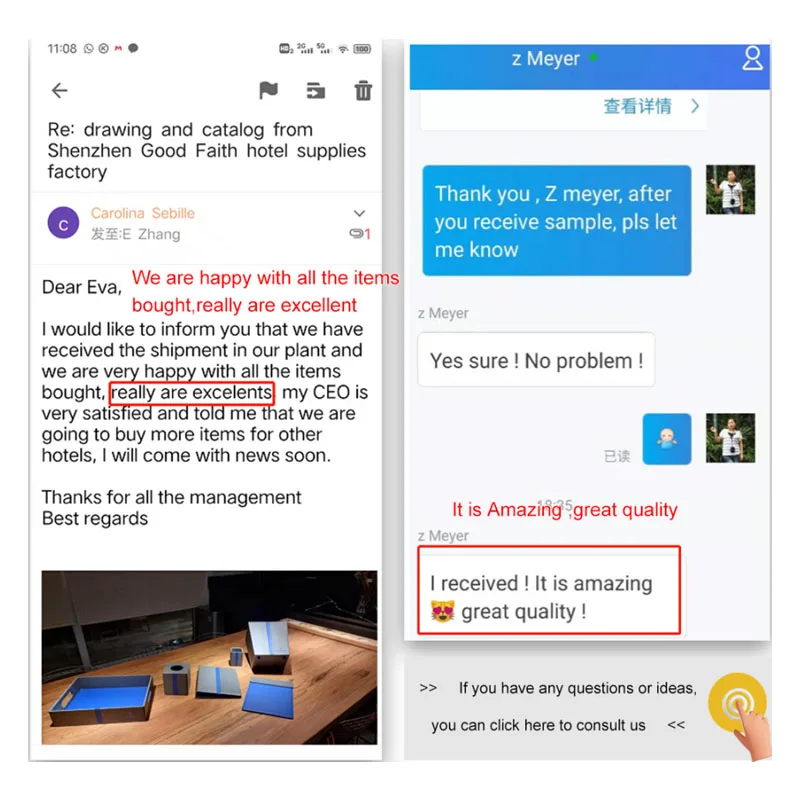 pu leather serving organizer hotel coffee welcome velvet valet custom display ottoman bed perfume leather amenities tray