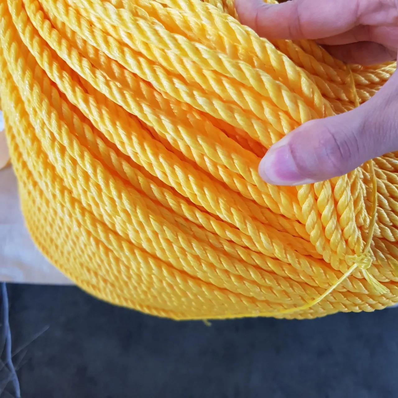 Best Selling Year Polypropylene (PP) Twisted Rope 3-4 Strands Vietnam-Made Fishing Danline Rope Coiled Packing