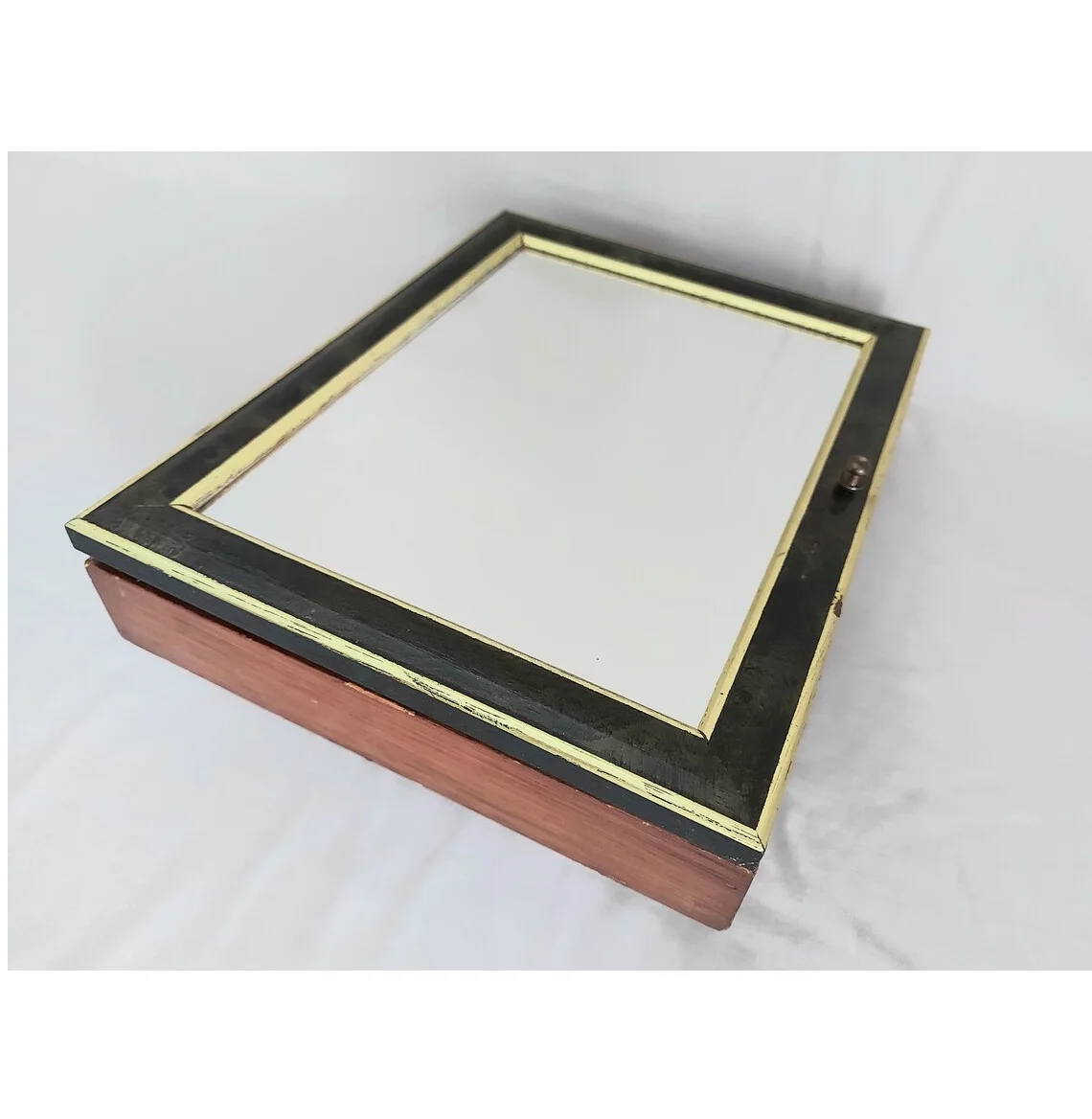 Popular Design Wooden Key Holder Cabinet For Entryway Office Hotels Home Wall Indoor Mounted Key Box Bracket Cupboard Hook 2024