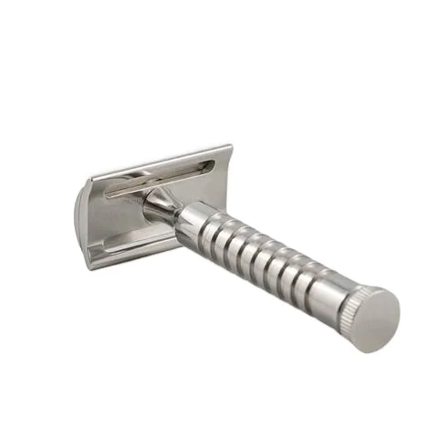 high quality Traditional type exclusive black double edge blades shaving kit men shaving set brush safety razor