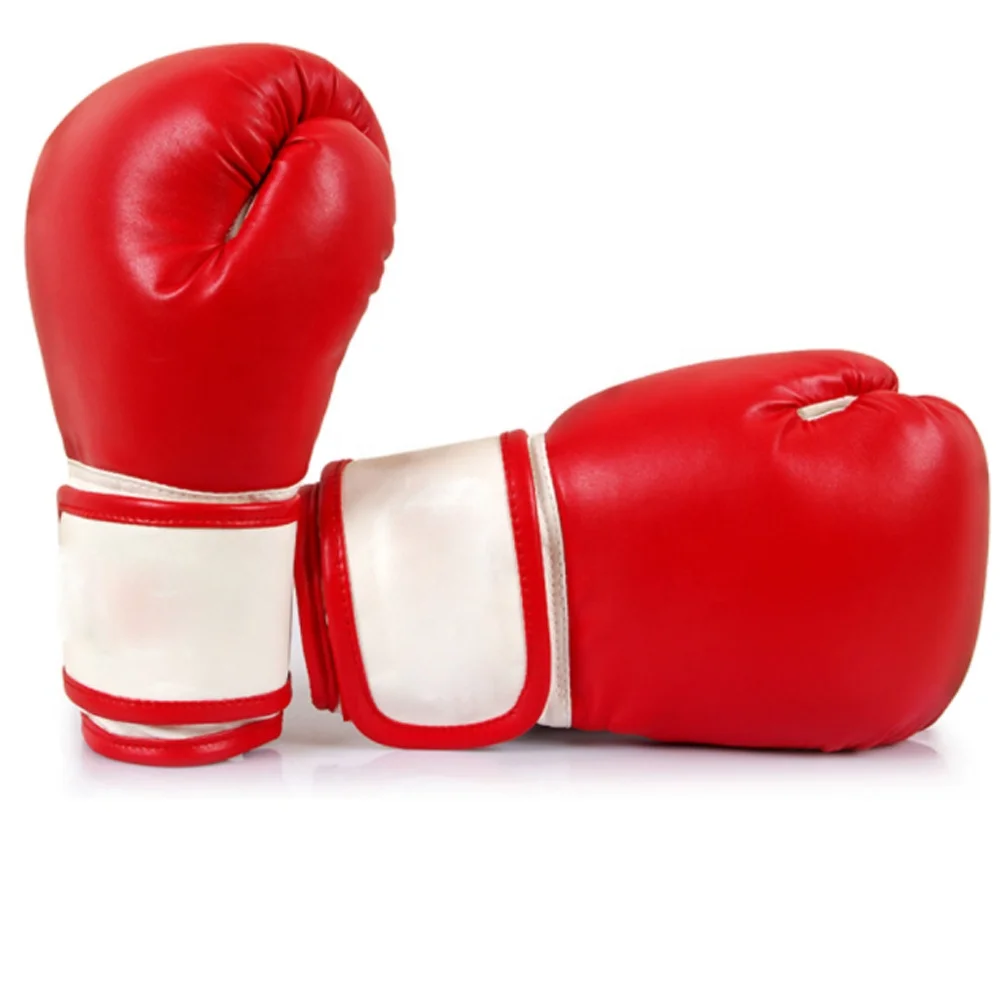  Боксерские перчатки с изогнутым фокусом-тренировочные из искусственной кожи