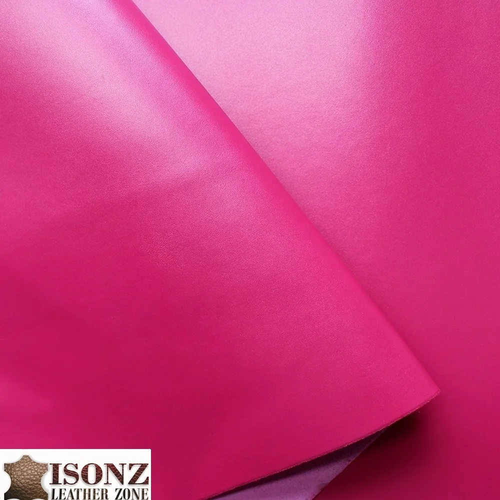 Genuine Italian Cowhide Finished Nappa Hides Full Grain with Semi-Aniline