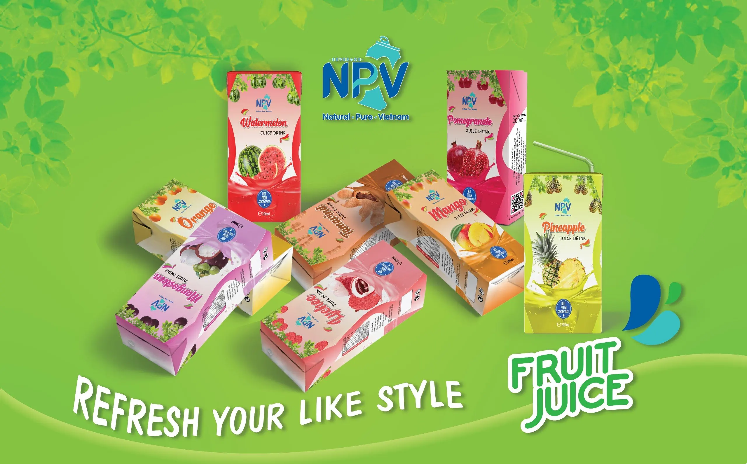 Fresh Soft Drinks Free Product Sample Manufacturer Beverage 330ml Alu Can PAPAYA JUICE DRINK Low MOQ HALAL Certification