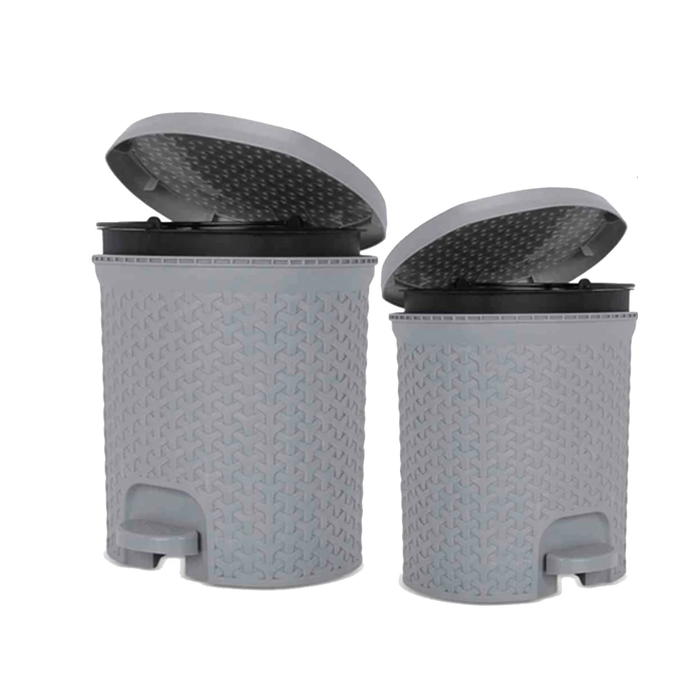 Top quality Japan Magnum Plastic Pedal Dustbin Medium Size Trash Can Garbage Waste Bin with Lid for Home Kitchen Office Bathroom