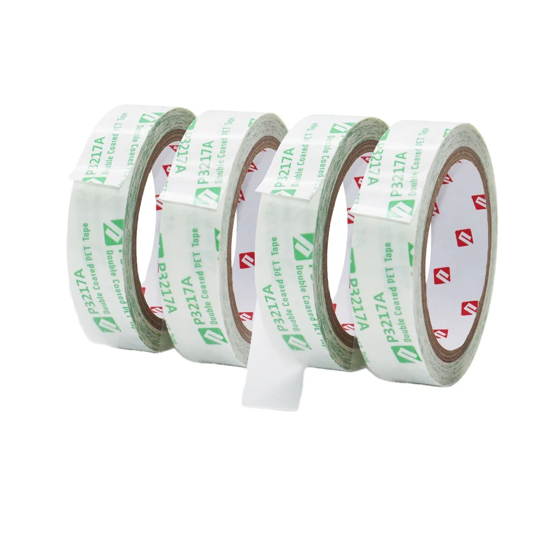 Low Surface Energy Double-sided adhesive PET tape factory for Industry unable to stop tearing