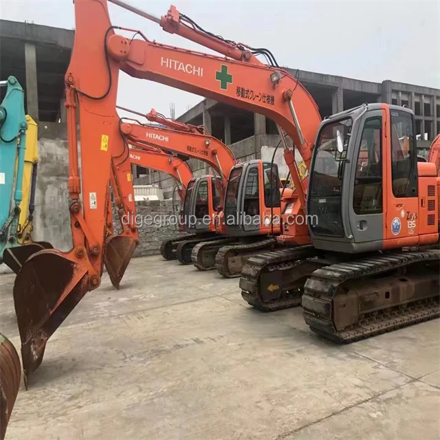 90% новый экскаватор Hitachi ZX135US б/у машины продаваемые по низким ценам