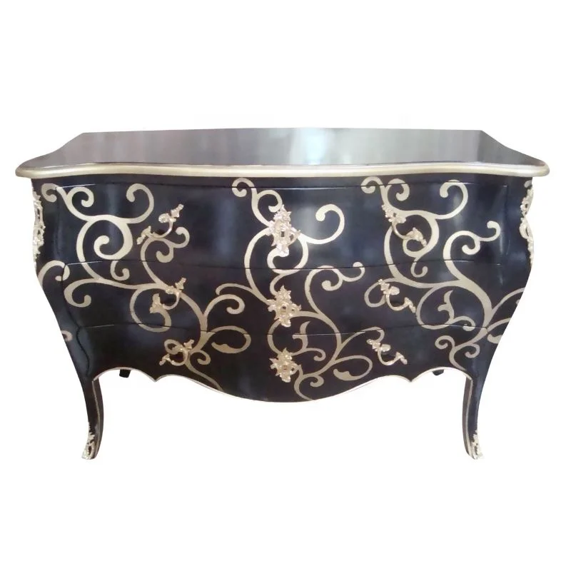 Wooden Furniture Design of Classic Chest of Drawers or Antique Commode to Furnish European Style Home Furniture