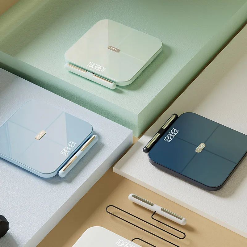 Высокоточные Wi-Fi и Bluetooth-дуэли, цифровые электронные весы с 8 электродами, умные весы для тела, весы для тренажерного зала