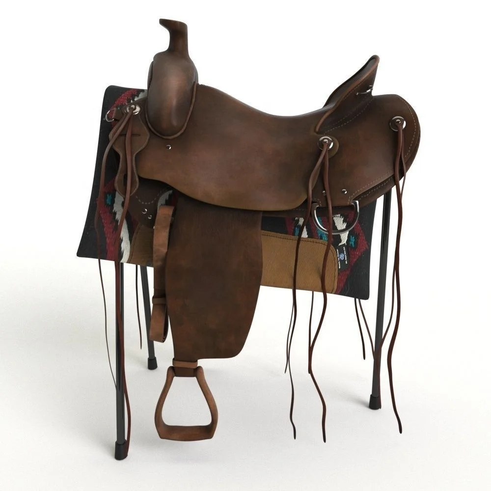 2021 Wholesale Horse Riding Saddles Made With Cowhide Leather With OEM Services
