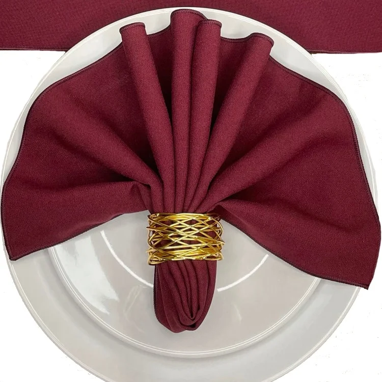 2021 Napkin Wholesale Best Selling High Quality Trend Classic Style Dinner Plain Table For