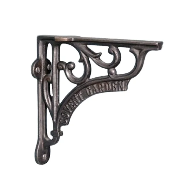 Covent Garden Name European Style Cast Iron Shelf Bracket Heavy Duty Selves For Home Hardware Products Metal Brackets