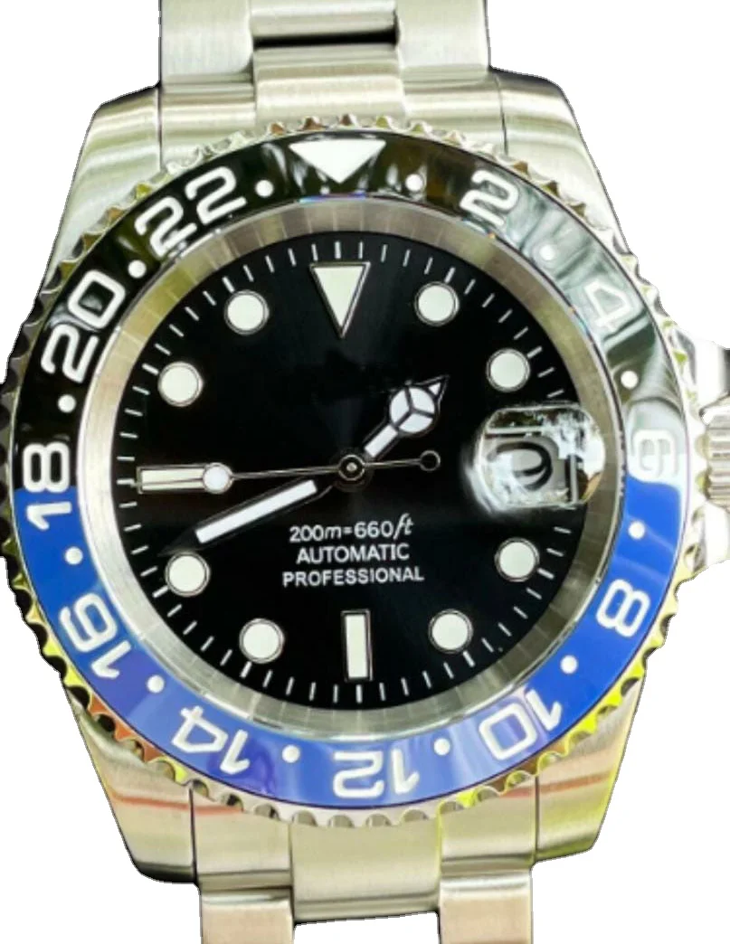 seik X role style high quality 316 steel sapphire nh35 / nh36 movement MOD (dial and bezel can be changed) watch