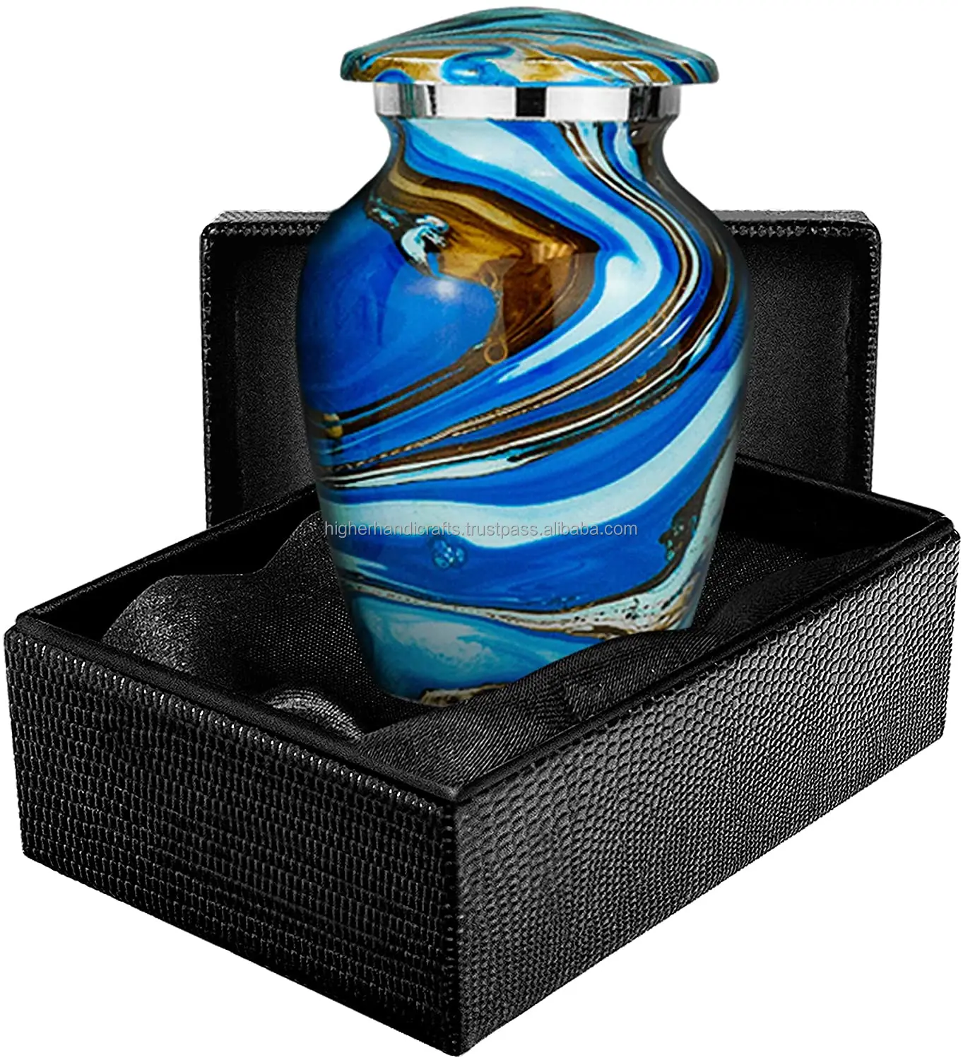 Wholesale Metal Family Keepsake Cremation Urn 3 Cubic Inch Capacity for Ashes Pets Dessert Sand Child Token Funeral Supplies