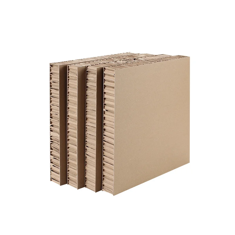 Factory Price Custom Design Low MOQ High Strength Kraft honeycomb Paper Core cardboards/sheets corrugated honeycomb cardboard