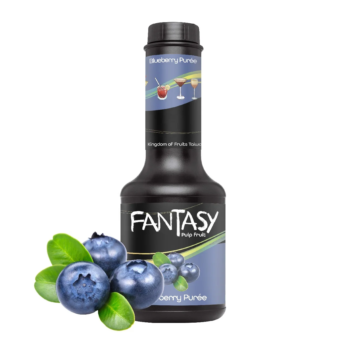 Blueberry Puree for professional bars & bubble tea shops Fruit Puree