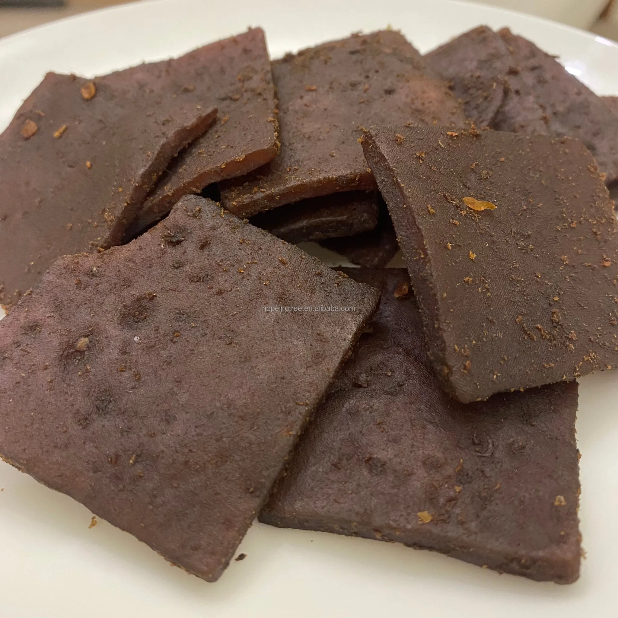 Dried Bean Curd With  VegetarianHigh quality produced in Taiwan Spiced slices
