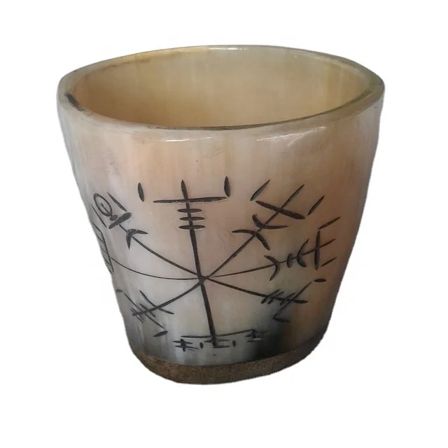 
most trending horn cup & glass for bulk and wholesale made with natural horn Custom Logo Custom Printed 
