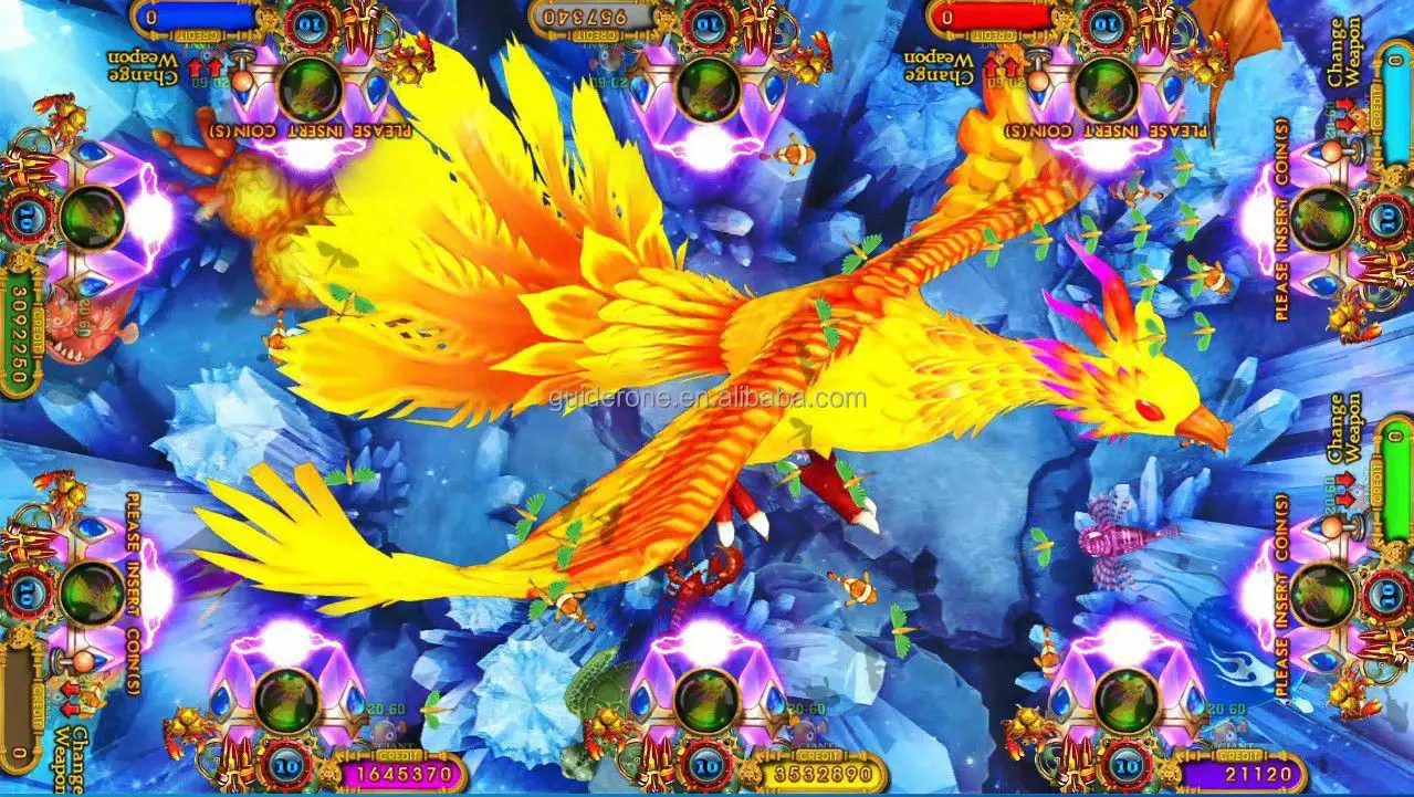 High Holding Wholesale Popular 10 Seats Ocean King 3 Game Software Fantastic Beasts Board Machine